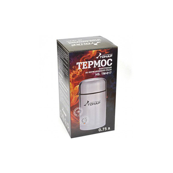 Термос Тонар HS.TM-017 (широкое горло, чехол) 0.75 л