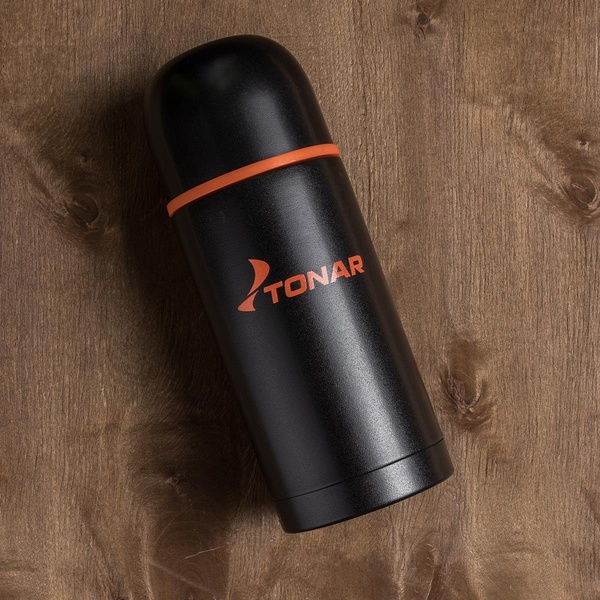 Термос Тонар HS.TM-025 (дополн.пласт.чашка) 1 л