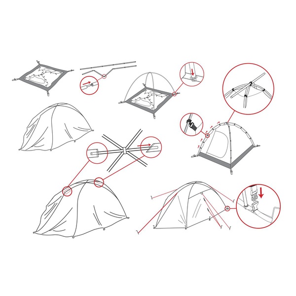 Палатка Alexika Rondo 4 Plus