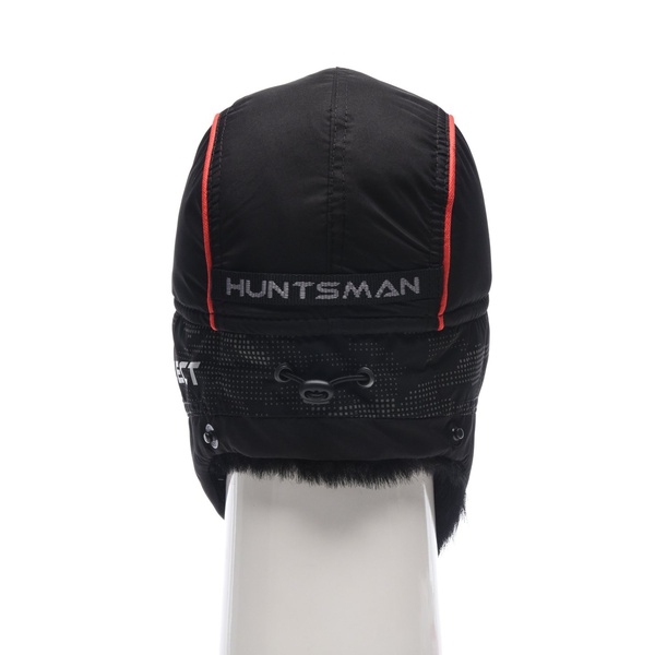 Шапка-ушанка Huntsman Reflect черный/мех Норка