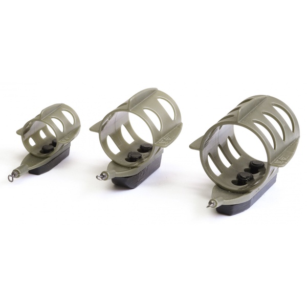 Кормушка фидерная X-Feeder Zeus PL Green Fairway Micro SW (8 мл, цвет хаки, овал) 20 гр