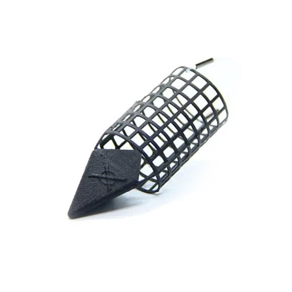 Кормушка фидерная X-Feeder Me Bullet 4K Middle (35 мл, цвет Matt Black, перф. сетка) 60 гр