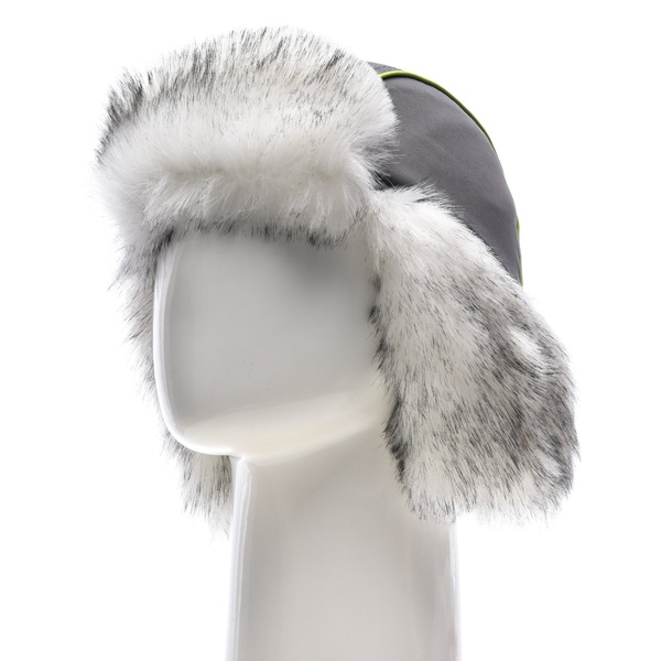 Шапка-ушанка женская Huntsman Siberia Lady Бирюза/серый