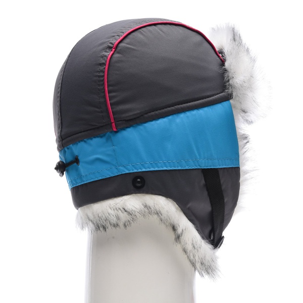 Шапка-ушанка женская Huntsman Siberia Lady Голубой/серый