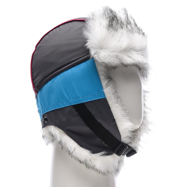 Шапка-ушанка женская Huntsman Siberia Lady Голубой/серый