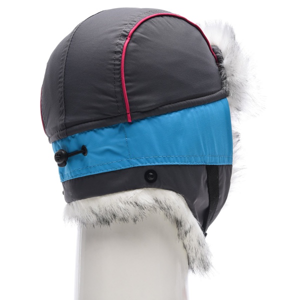 Шапка-ушанка женская Huntsman Siberia Lady Голубой/серый