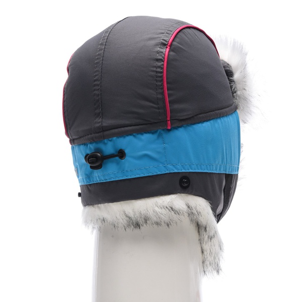 Шапка-ушанка женская Huntsman Siberia Lady Голубой/серый