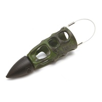 Кормушка фидерная X-Feeder PL Green Bullet Meteor 2 (30 мл, цвет зеленый) 100 гр