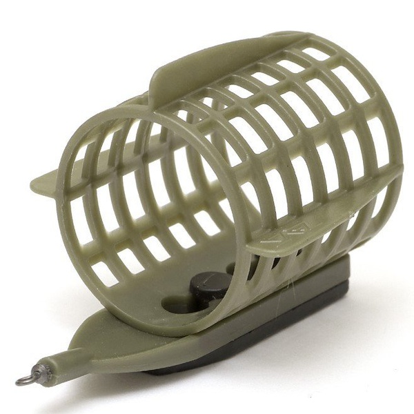 Кормушка фидерная X-Feeder Zeus PL Green Stinger Middle SW (35 мл, цвет хаки, сетка) 70 гр