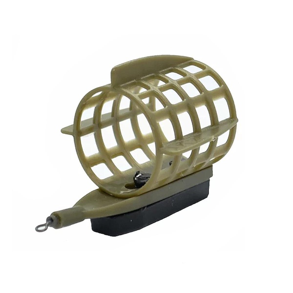 Кормушка фидерная X-Feeder Zeus PL Green Stinger Middle SW (35 мл, цвет хаки, сетка) 100 гр