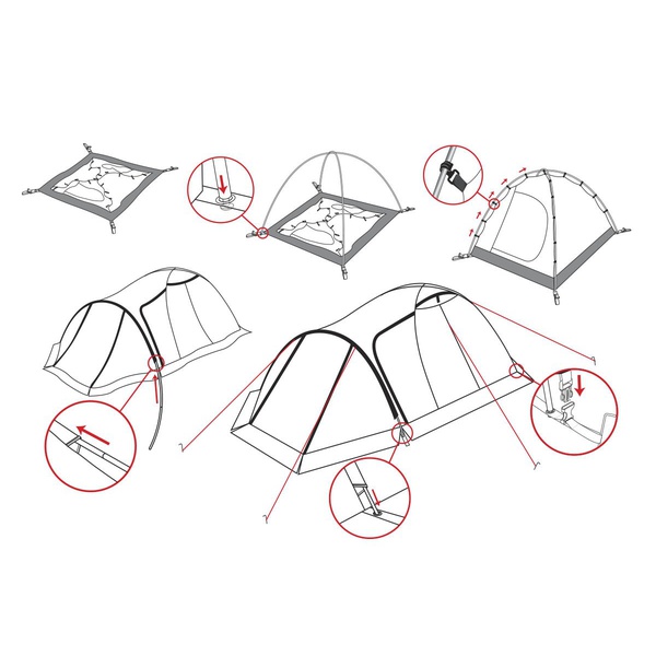 Палатка Alexika Tower 3 Plus