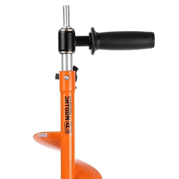 Комплект под мотобур Тонар шнек Motoshtorm +адаптер АШ-02+молоточек шнек 130R