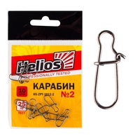 Карабин Helios Germany Snap (10шт/уп) №000 6 кг