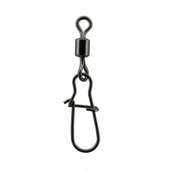 Вертлюг с карабином Helios Rolling Swivel/Nice Snap №07 18кг (10шт/уп)