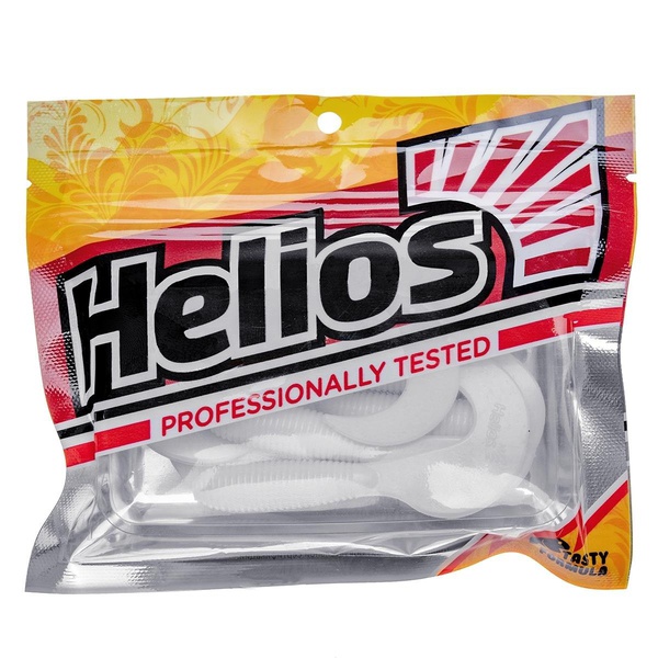 Твистер Helios Credo 3,35"/8,5 см (7шт/уп) фосфорный