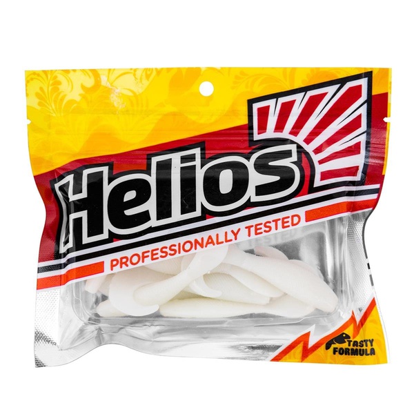 Твистер Helios Hybrid 3,15"/8,0 (7шт/уп) фосфорный