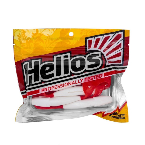 Твистер Helios Kasandra 4"29/10,9 см (5шт/уп) White RT