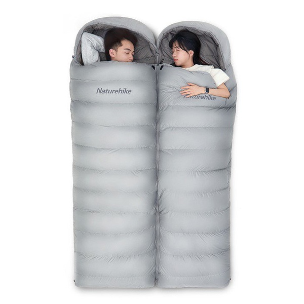 Мешок спальный Naturehike RM40 Series Утиный пух Grey, Size M