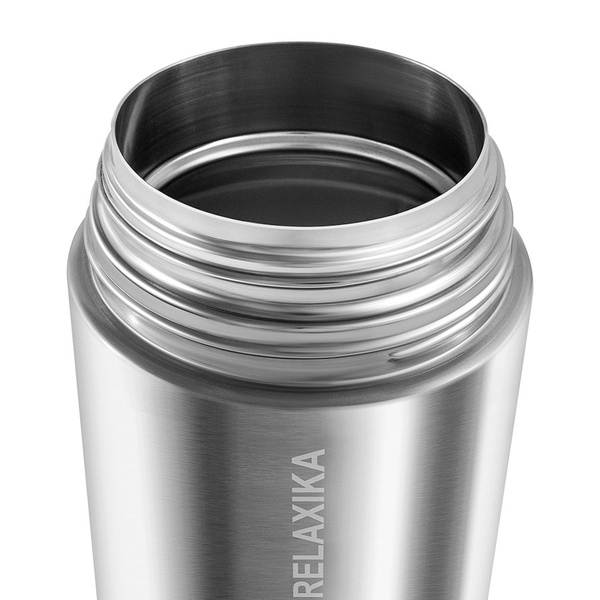 Термос Relaxika 301 (с термочехлом) стальной, 0,7 л
