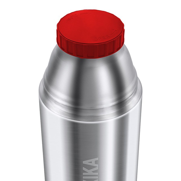 Термос Relaxika 102 (2 чашки) стальной, с термочехлом, 1,2 л