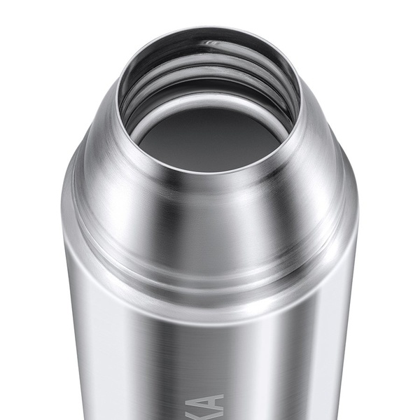 Термос Relaxika 102 (2 чашки) стальной, с термочехлом, 1,2 л