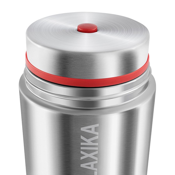 Термос Relaxika 301 (с термочехлом) стальной, 1,2 л