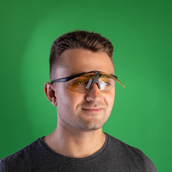 Очки поляризационные Premier Fishing PR-OP-112 (в чехле) желтый