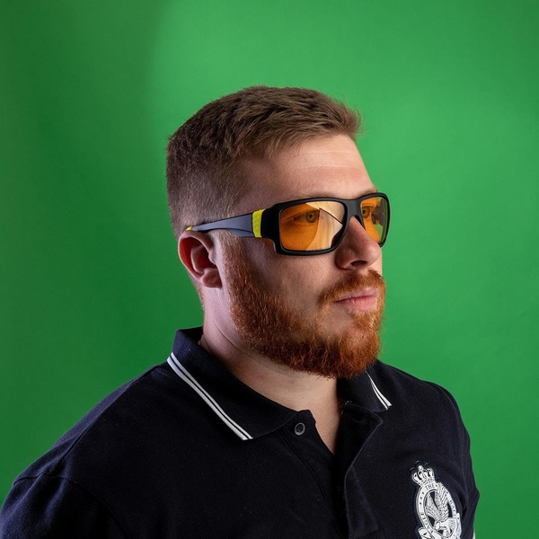 Очки поляризационные Premier Fishing PR-OP-1189 (в чехле) желтый