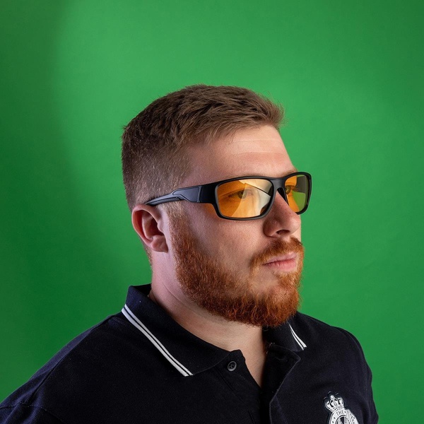 Очки поляризационные Premier Fishing PR-OP-1197 (в чехле) желтый