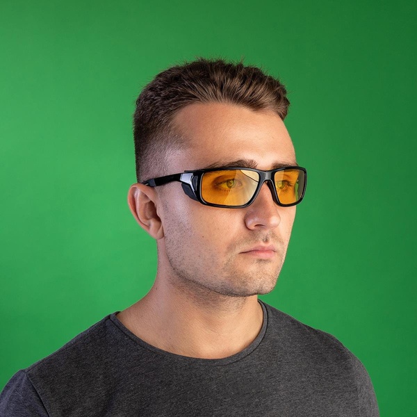 Очки поляризационные Premier Fishing PR-OP-55408 (в чехле) желтый