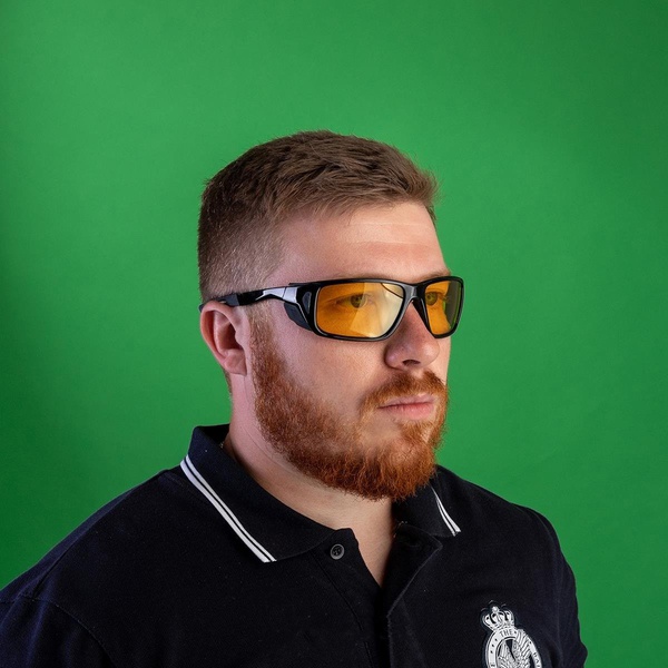 Очки поляризационные Premier Fishing PR-OP-55408 (в чехле) желтый