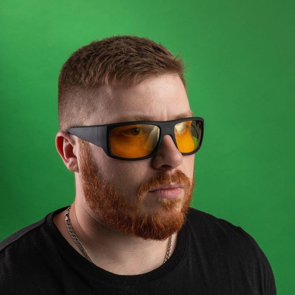 Очки поляризационные Premier Fishing PR-OP-9390 (в чехле) желтый