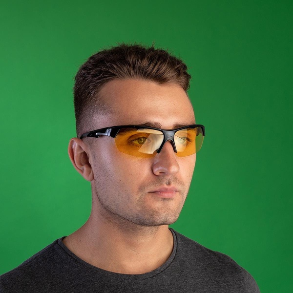 Очки поляризационные Premier Fishing PR-OP-9419 (в чехле) желтый