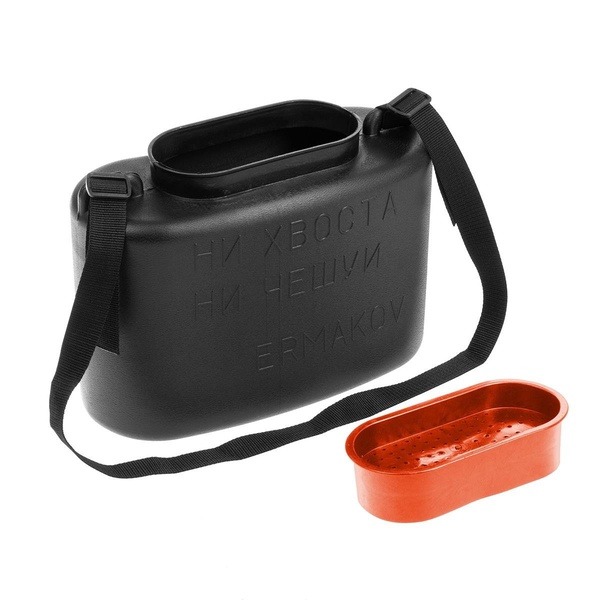 Кан живцовый Helios черный