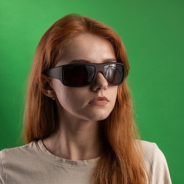 Очки поляризационные Premier Fishing PR-OP-9390 (в чехле) коричневый