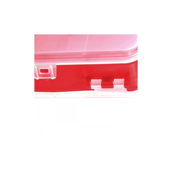 Коробочка для оснастки Helios двухсторонняя красный