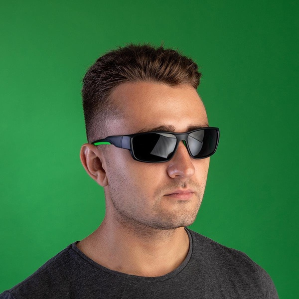 Очки поляризационные Premier Fishing PR-OP-1197 (в чехле) серый