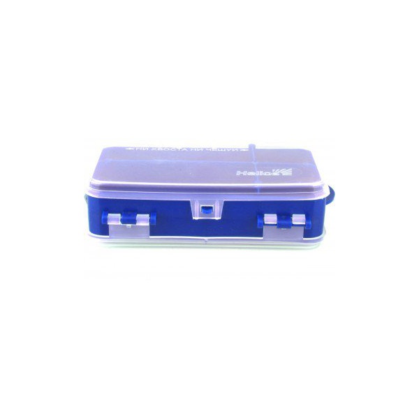 Коробочка для оснастки Helios двухсторонняя синий