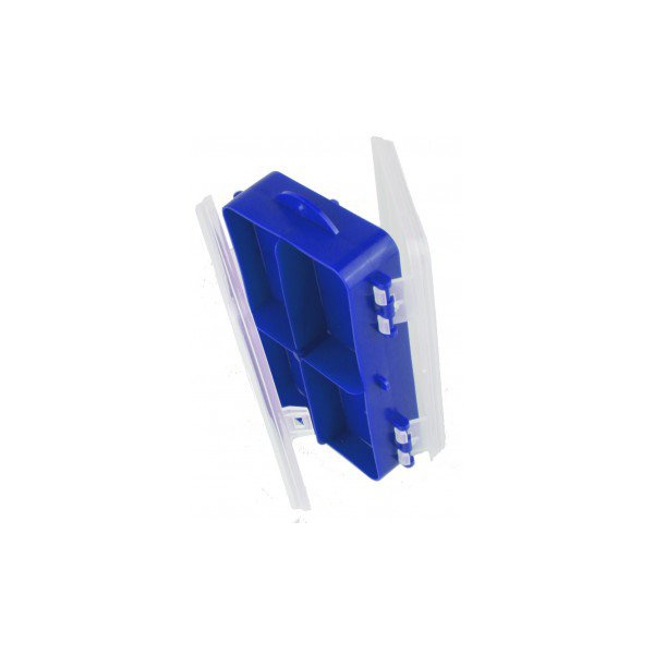 Коробочка для оснастки Helios двухсторонняя синий