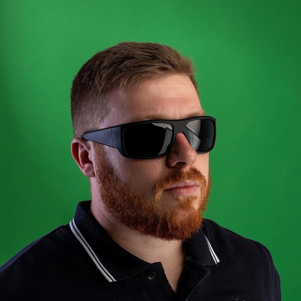 Очки поляризационные Premier Fishing PR-OP-9390 (в чехле) серый