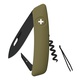 Нож Swiza D01 AllBlack тёмно-зелёный. Фото 1
