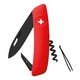 Нож Swiza D01 AllBlack красный. Фото 1