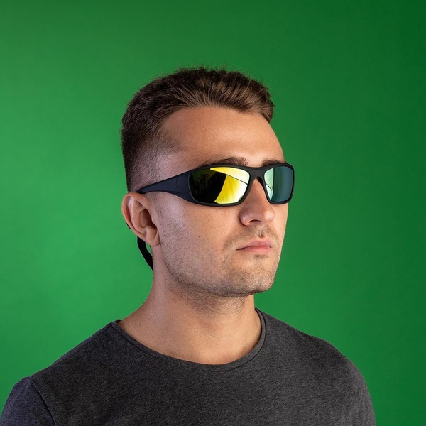 Очки поляризационные Premier Fishing PR-OP-55404 (в чехле) хамелеон синий