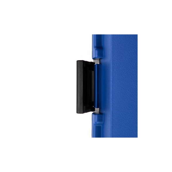 Ящик рыболова Helios двухполочный синий/серый