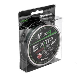 Шнур Nisus Extrasense X4 PE Green (150м) 0.16 мм