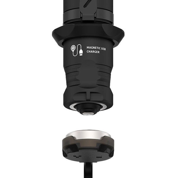 Фонарь ArmyTek Predator Pro Magnet USB (1400лм, теп. свет, аккумулятор)