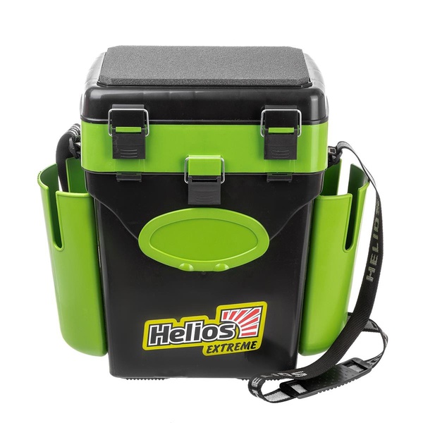 Ящик зимний Helios FishBox 10 л двухсекционный зеленый