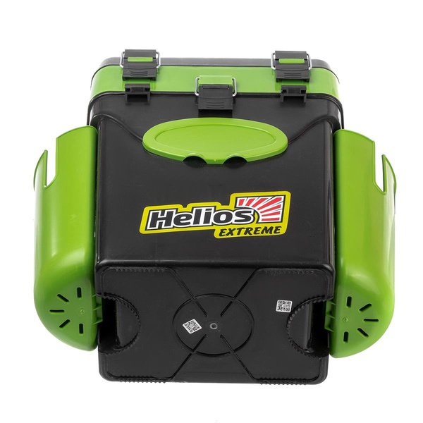 Ящик зимний Helios FishBox 10 л двухсекционный зеленый