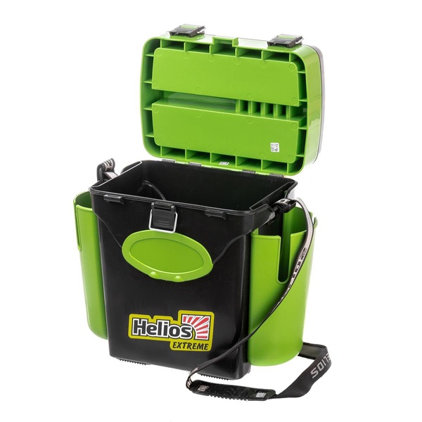 Ящик зимний Helios FishBox 10 л двухсекционный зеленый
