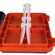 Ящик зимний Helios FishBox (односекционный, 19л) оранжевый. Фото 10